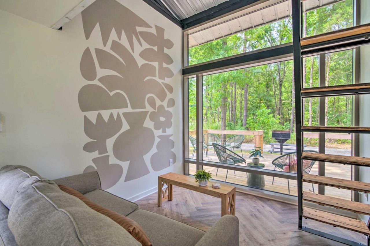 Chic Tiny Home Retreat About 2 Mi To Msu Campus! Starkville Exteriör bild